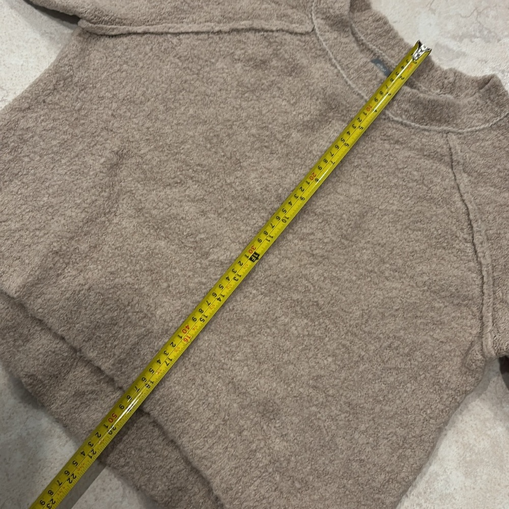 aerie Plush Crewneck Sweater in Light Mauve - Picture 6 of 6